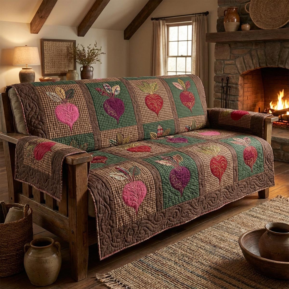 Farmstead Roots Sofa Cover