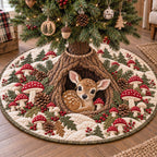 Fawn Hollow Christmas Tree Skirt