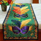 Feather Elegance Table Runner