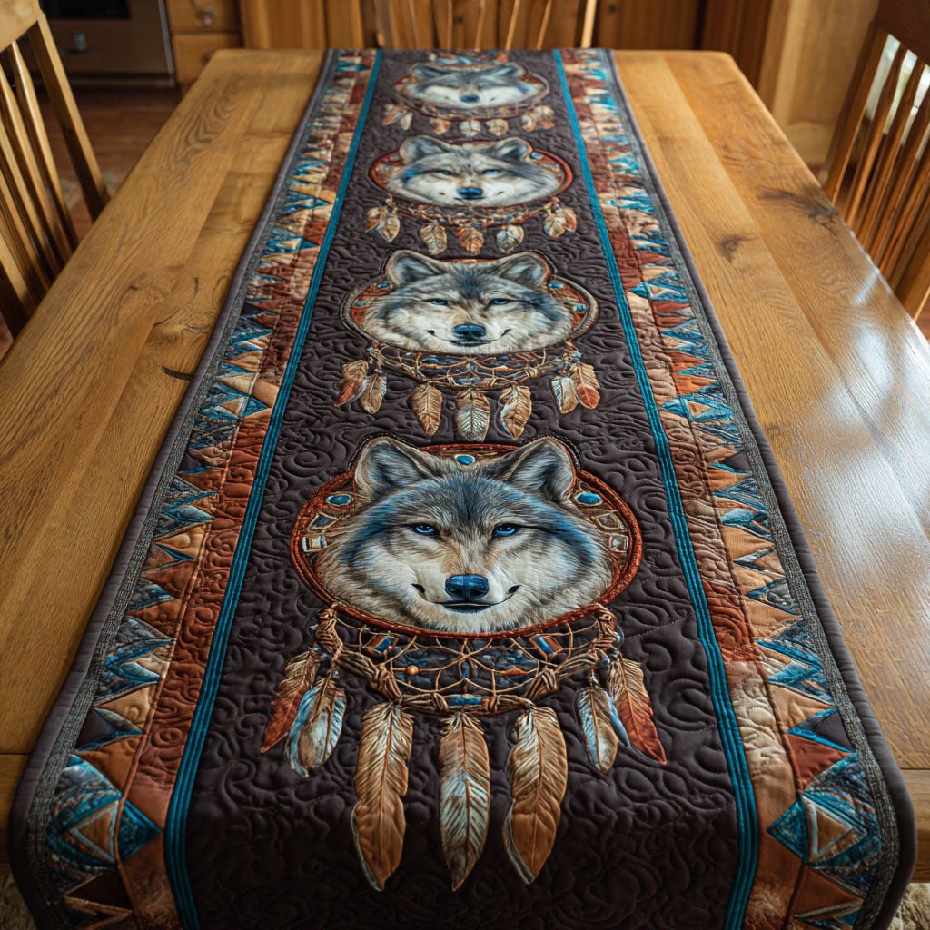 Feathered Dawn Table Runner