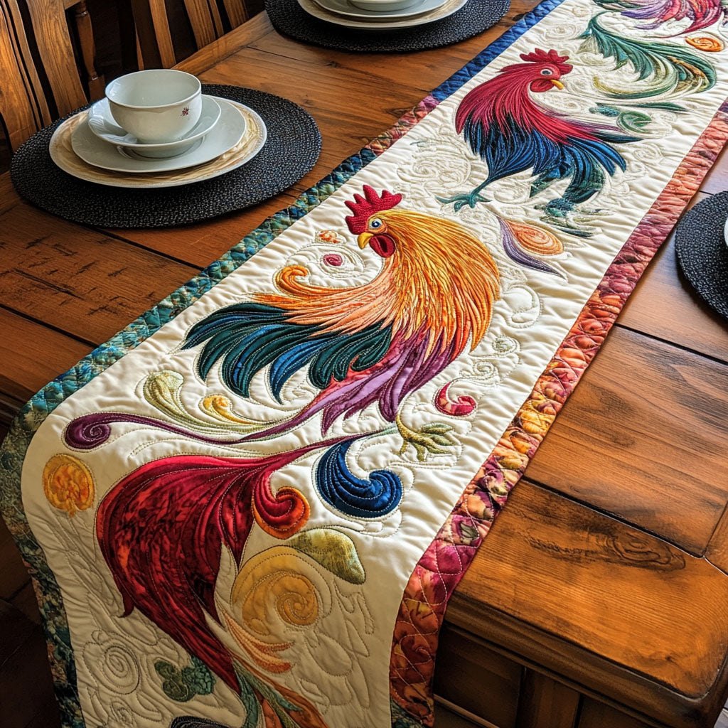 Feathered Dreams Table Runner