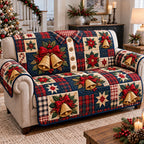 Festive Bells Sofa Cover