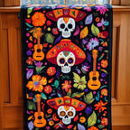 Festive Dia De Los Muertos Table Runner