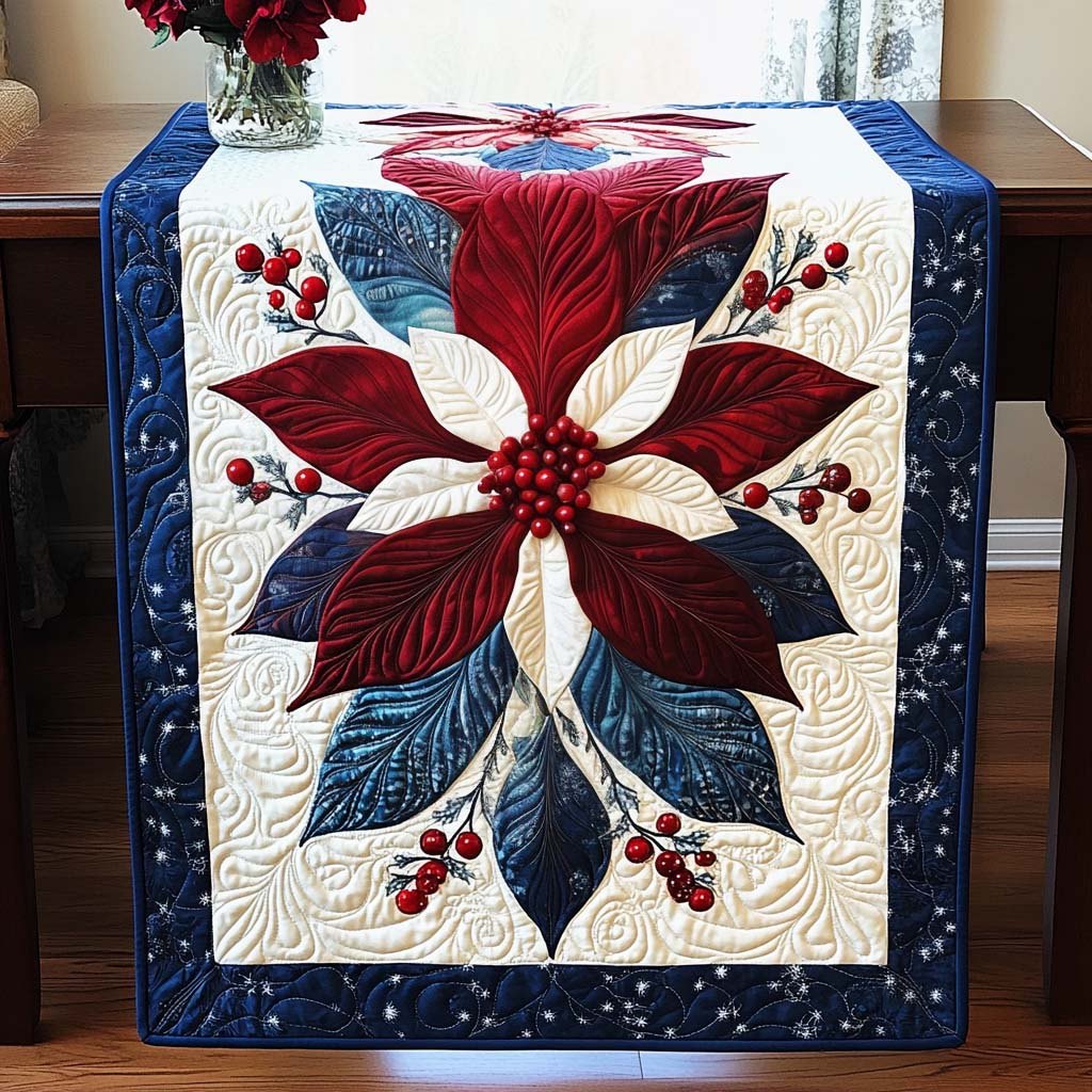 Festive Flora Table Runner