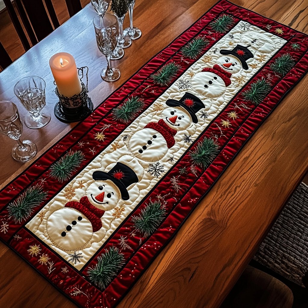 Festive Friends Table Runner