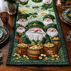 Festive Green Table Runner