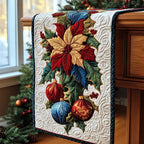 Festive Holly Spirit Table Runner