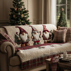 Festive Little Friends Sofa Cover