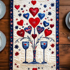 Festive Love Symphony Table Runner