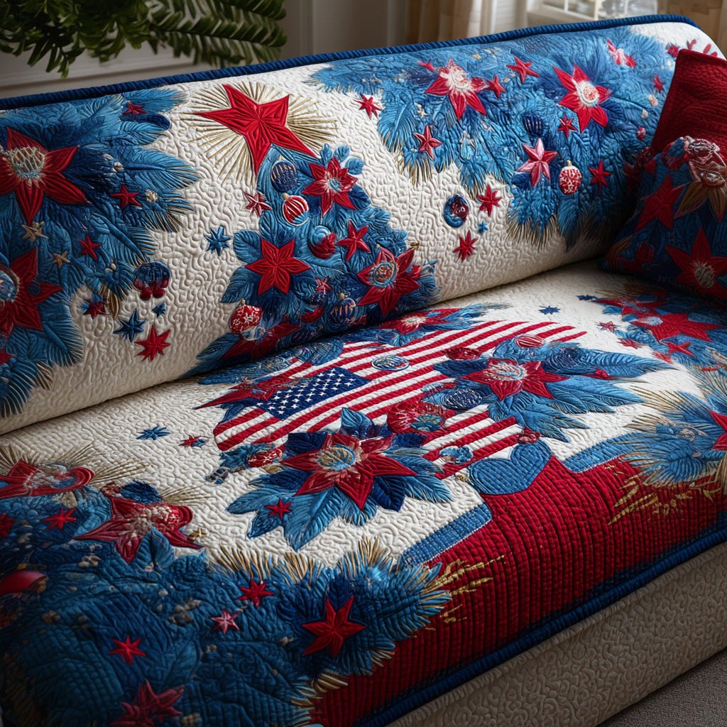 Festive Pine Pride Sofa Cover