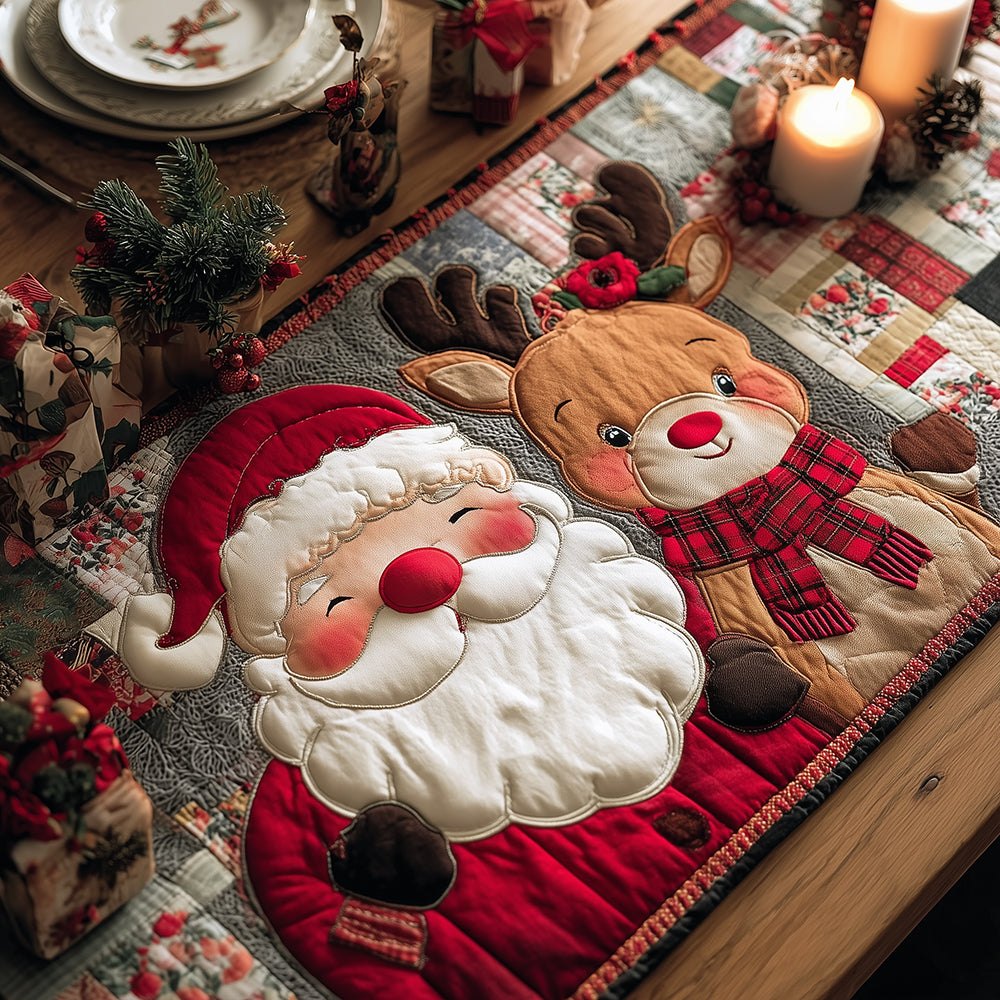 Festive Red Nose Table Runner