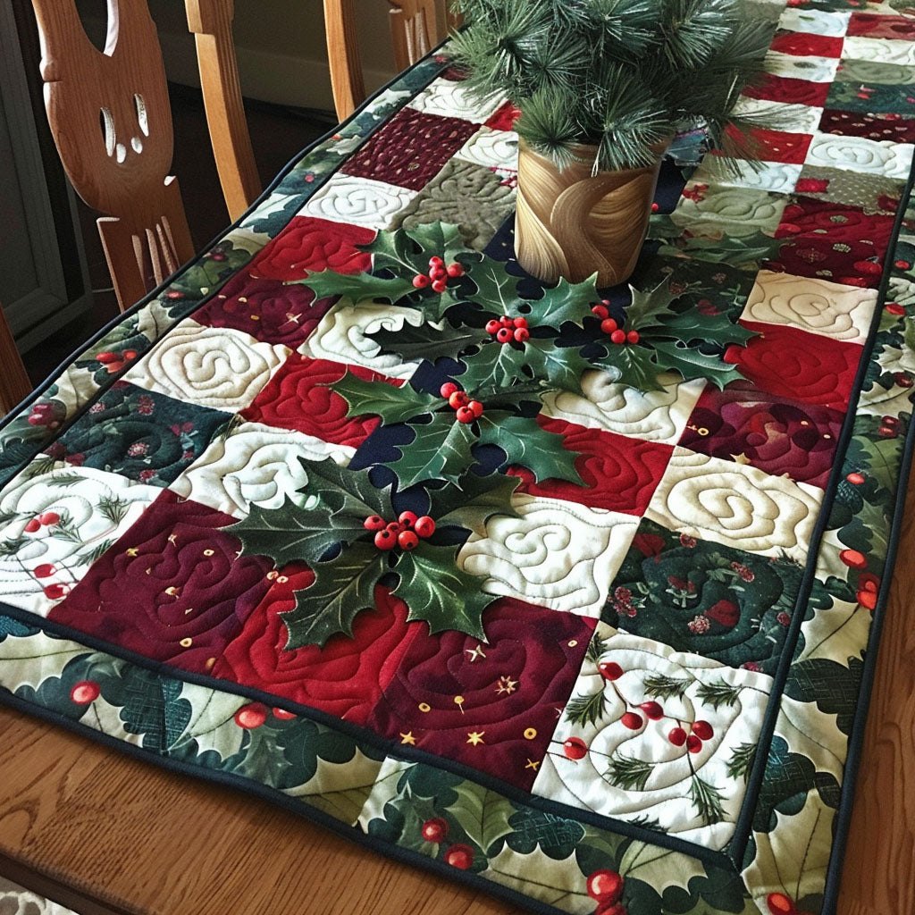 Festive Sleigh Table Runner