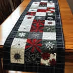 Festive Winter Wonderland Table Runner