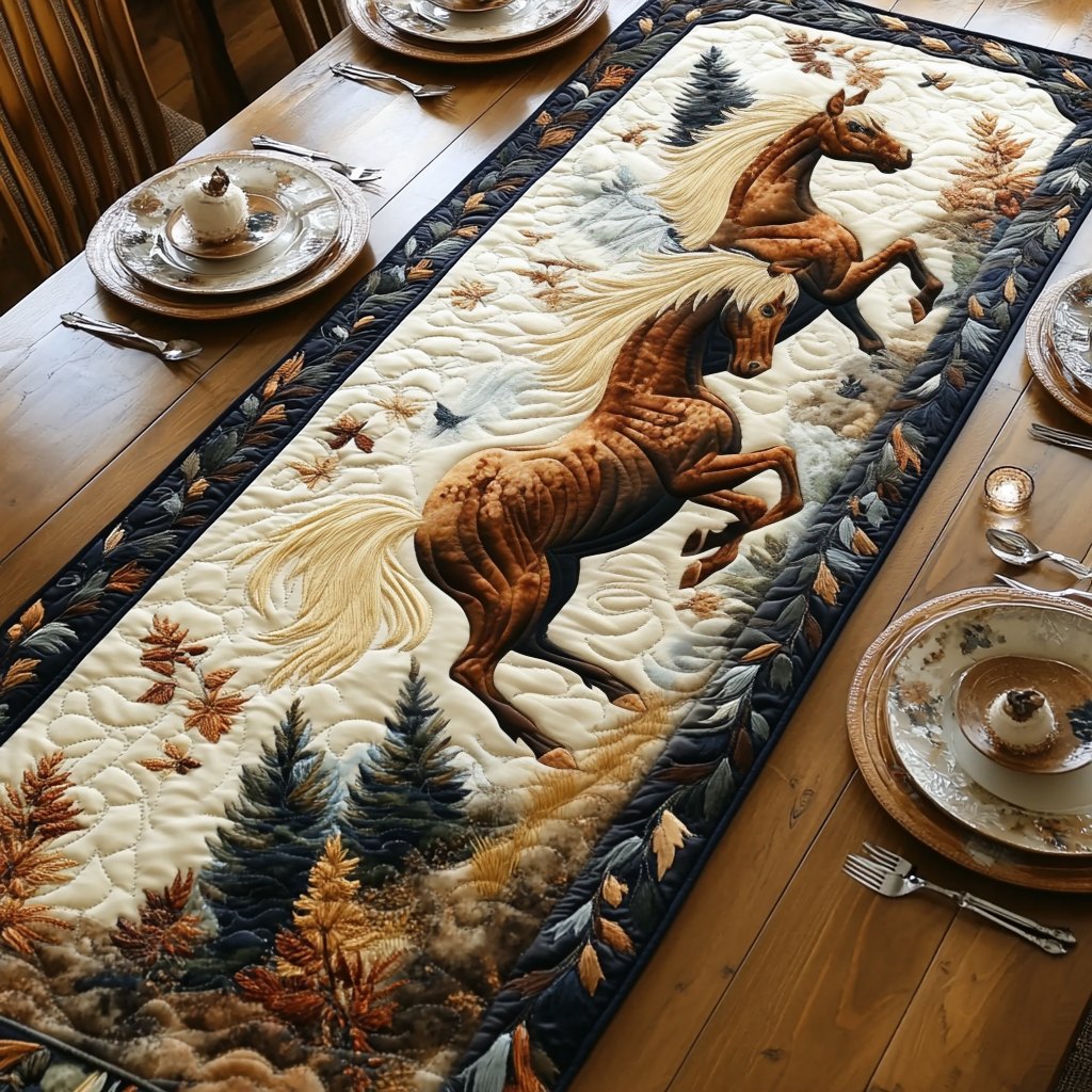 Fields of Freedom Table Runner