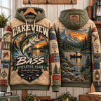 Fishing River Days hoodie, all-over print