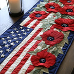Flag Bloom Table Runner