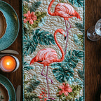 Flamingo Chill Table Runner