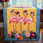 Flamingo Elegance Table Runner