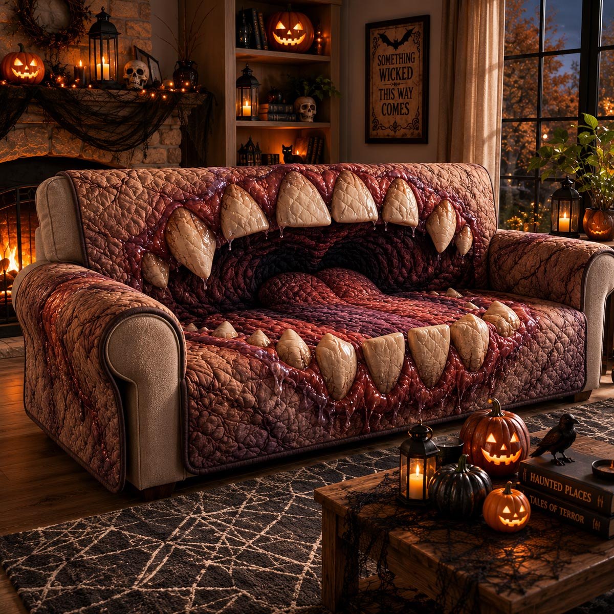 Flesh Chomper Sofa Cover