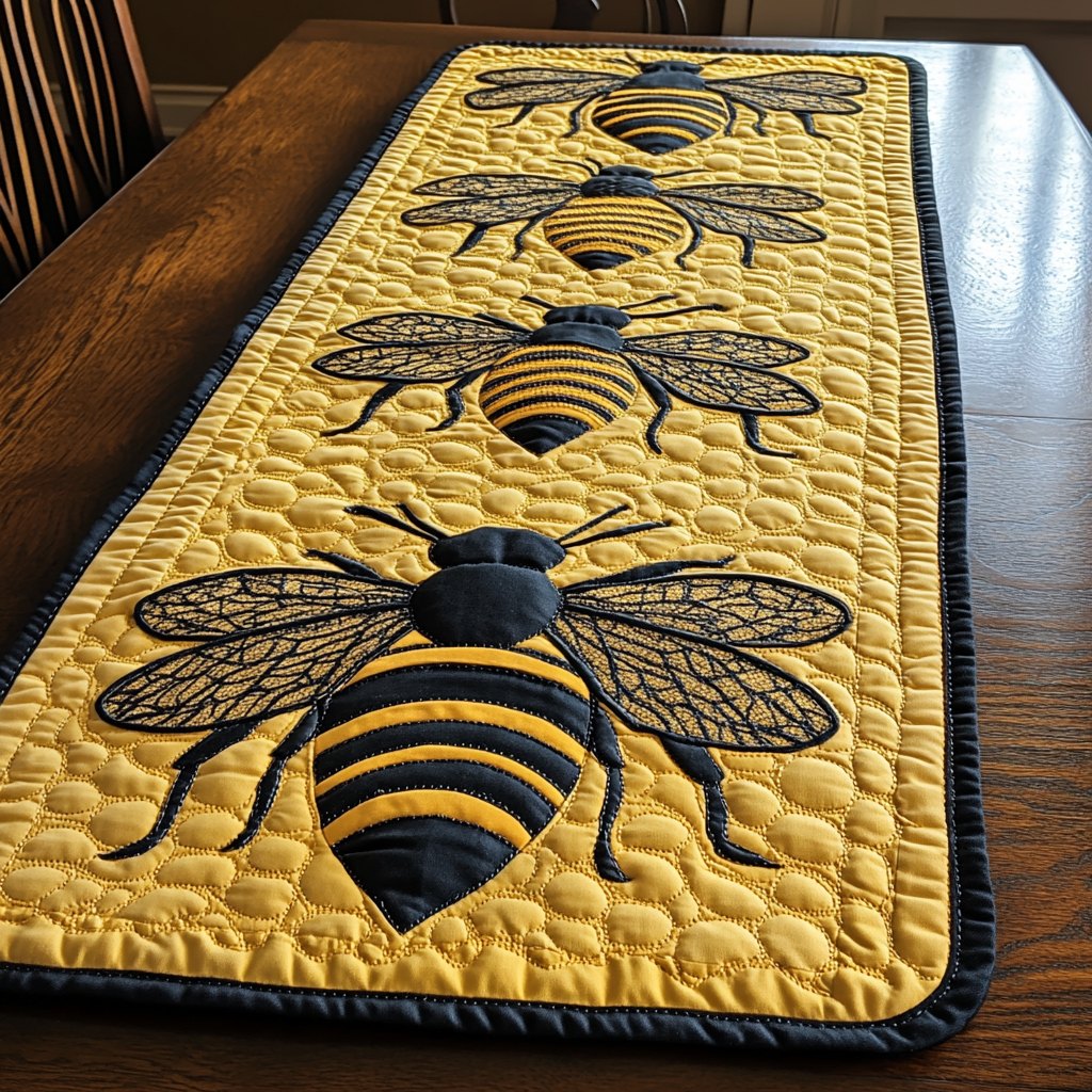 Flight of the Bumblebee Table Runner