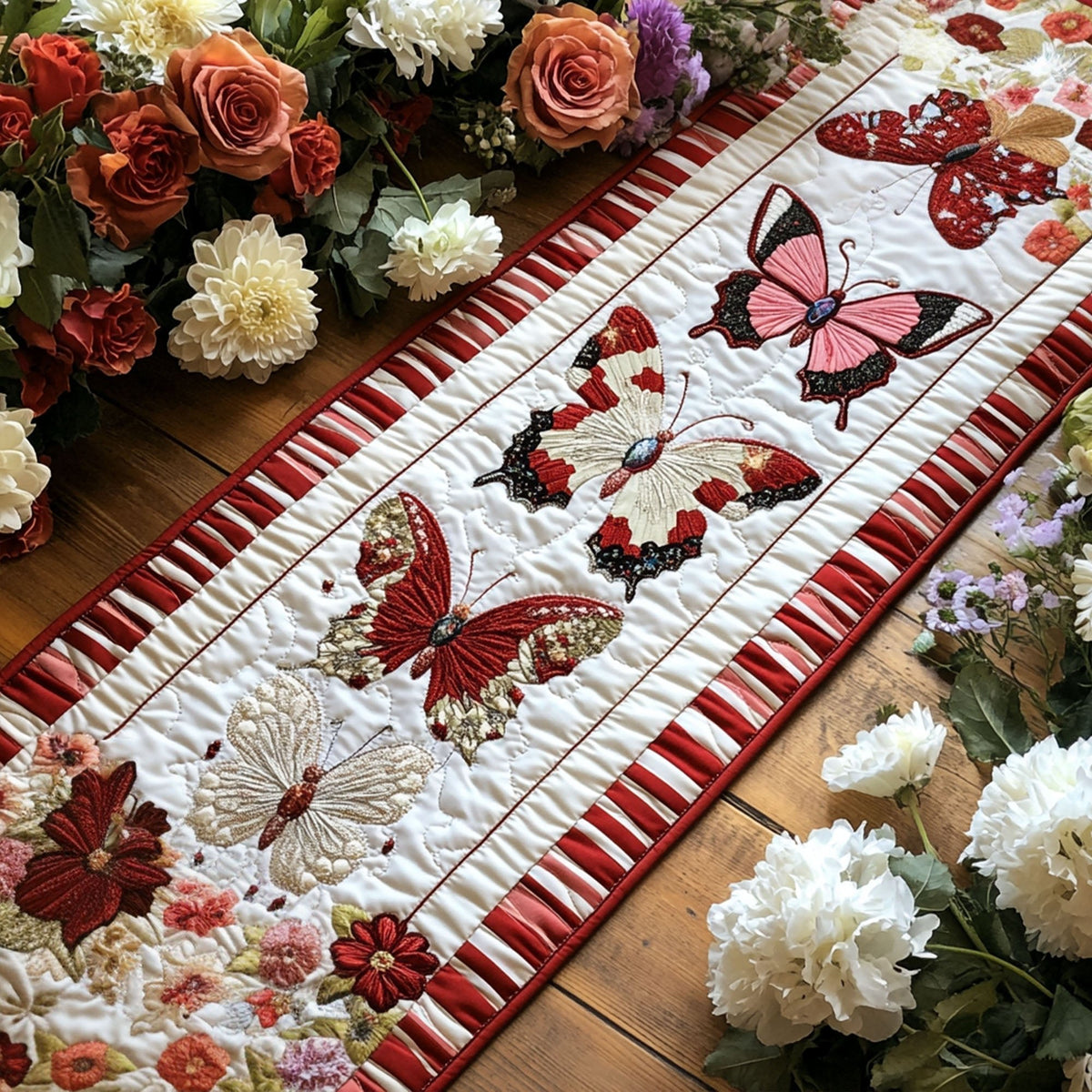 Floating Wings Table Runner