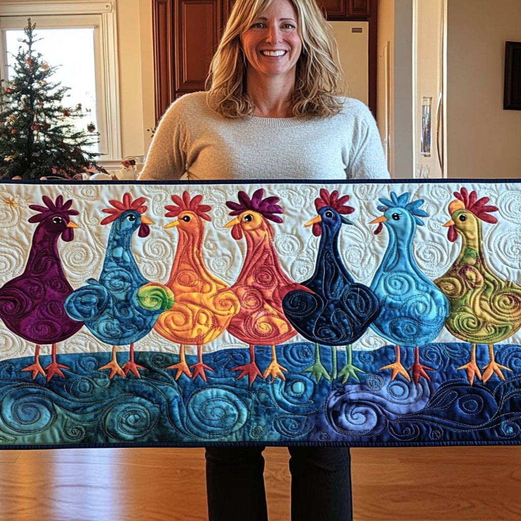 Flock Party Table Runner