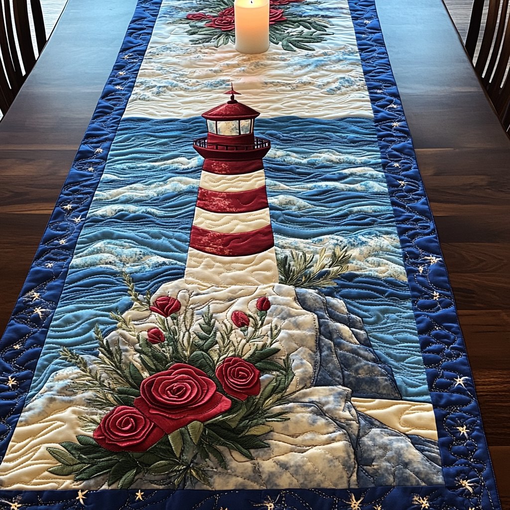 Floral Beacon Table Runner