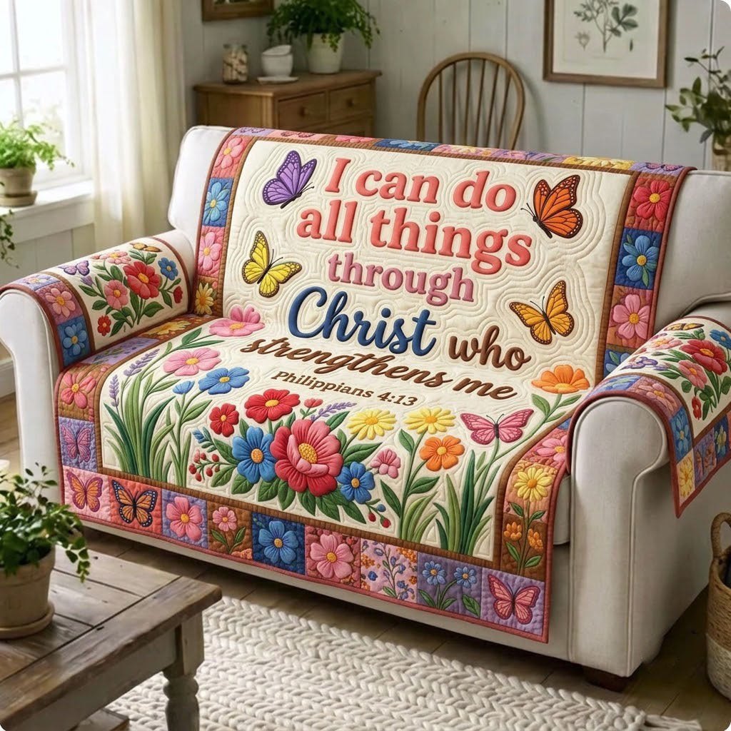 Wildflower Philippians Sofa Cover