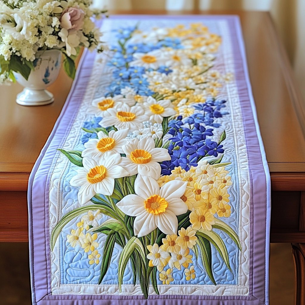 Floral Delights Table Runner