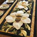 Floral Flight Elegance Table Runner