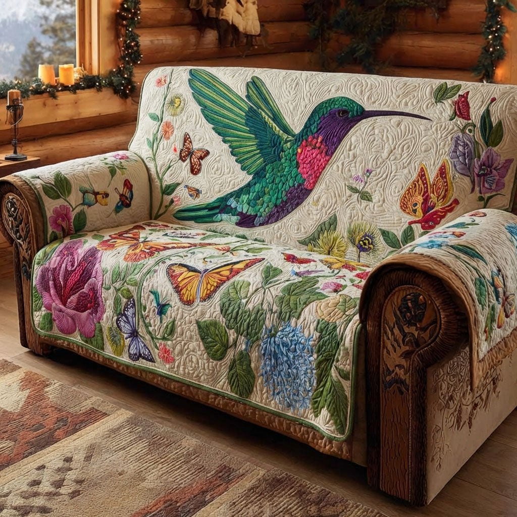 Floral Flight Sofa Cover