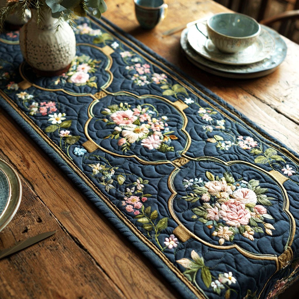 Floral Heirloom Table Runner