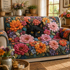 Floral Hideaway Sofa Cover