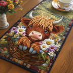 Floral Highland Table Runner