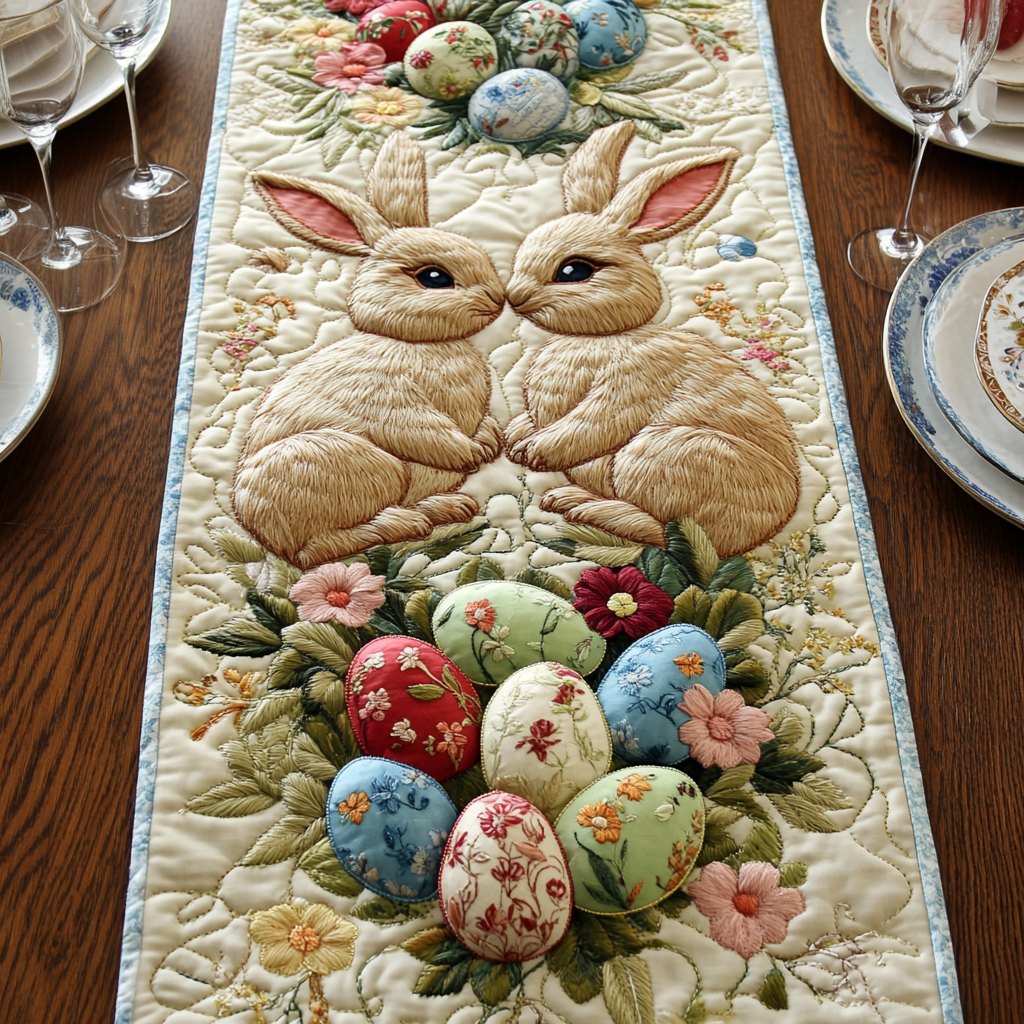 Floral Hop Table Runner