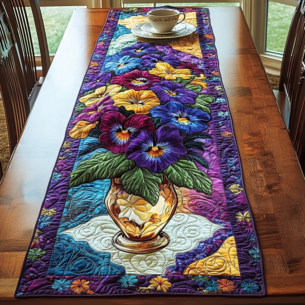 Floral Joy Table Runner