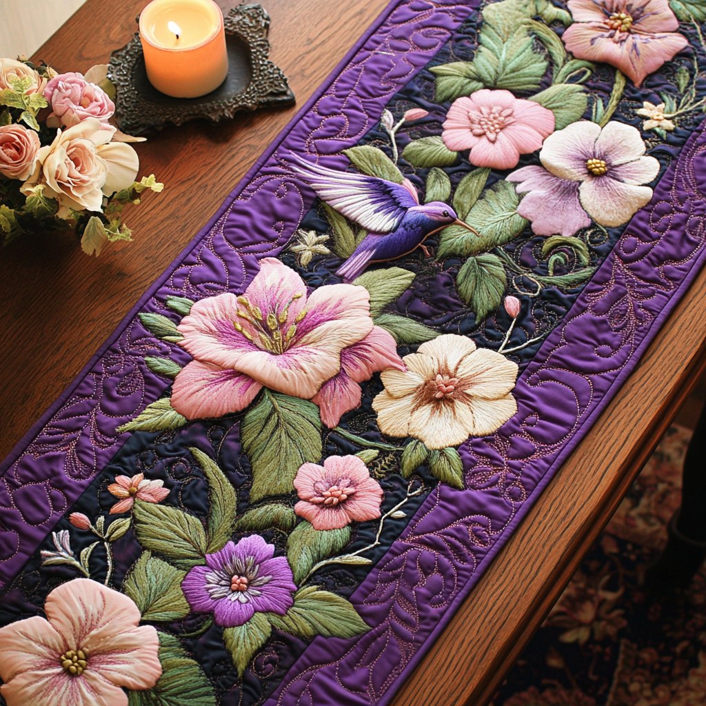 Floral Serenade Table Runner