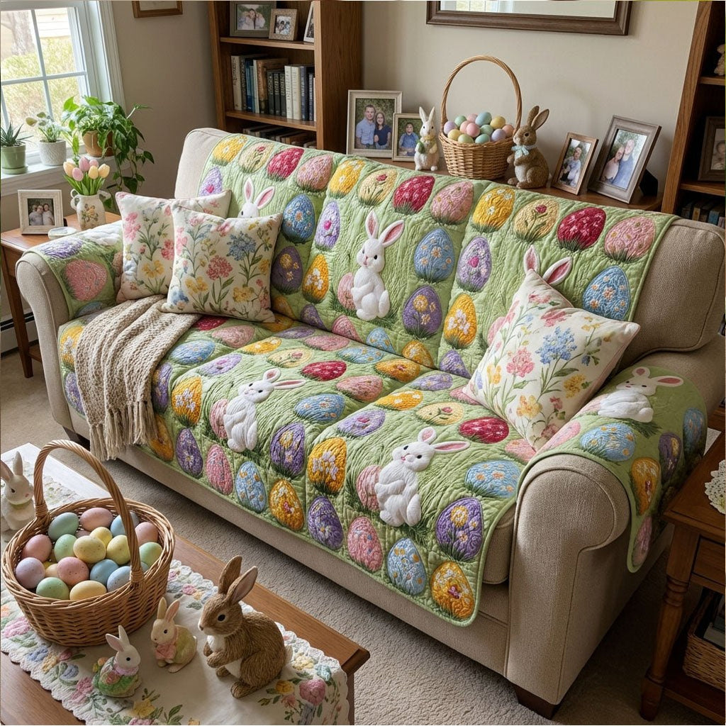 Floral Spring Whisper Sofa Cover