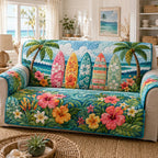 Floral Surfside Sofa Cover