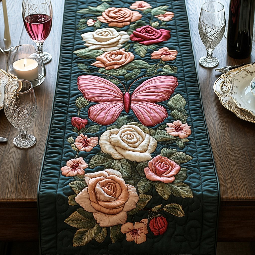 Floral Touch Table Runner
