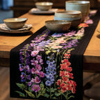 Floral Twilight Table Runner