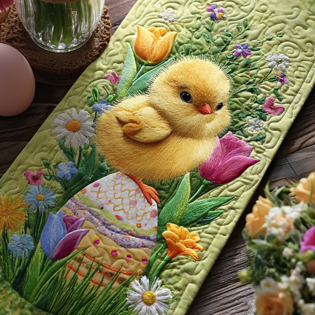 Floral Whimsy Table Runner