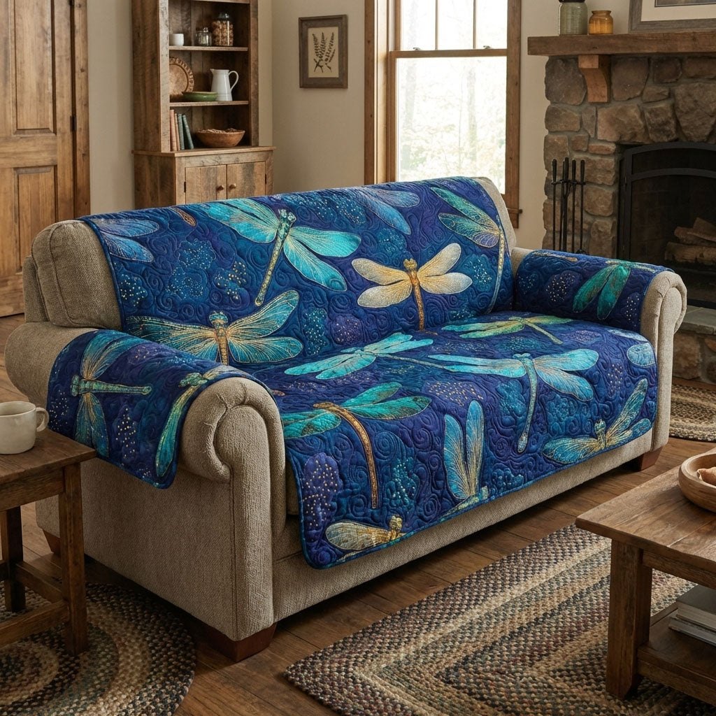 Floral Wings Sofa Cover