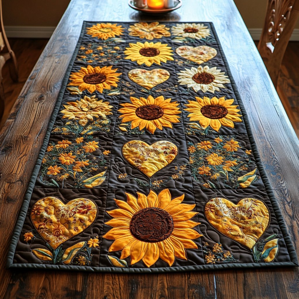 Flower Delight Table Runner