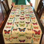 Fluttering Butterflies Table Runner