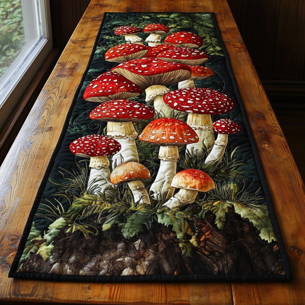 Forest Bloom Table Runner