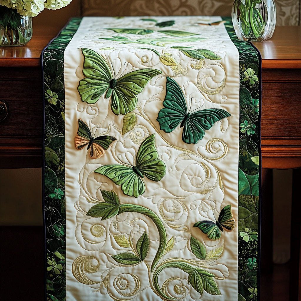 Forest Flutter Table Runner