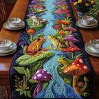 Forest Frog Fantasy Table Runner
