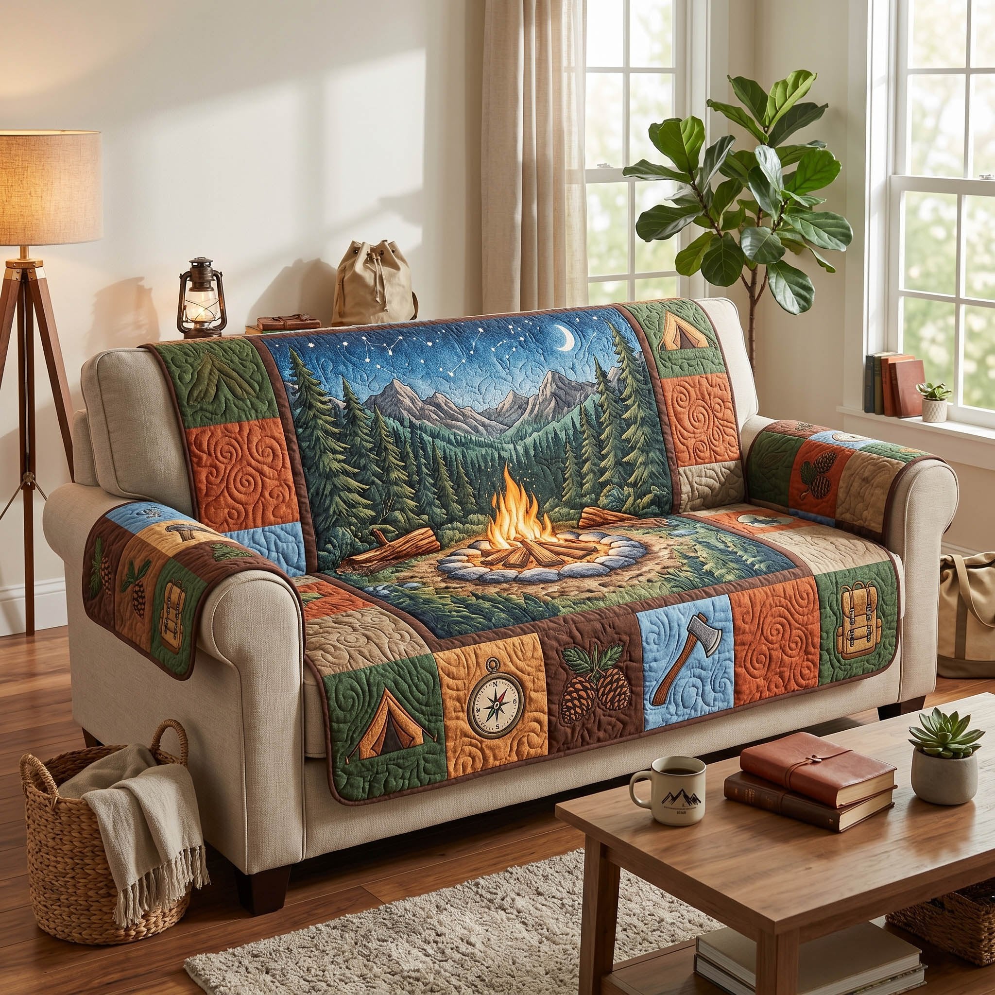 Forest Nights Sofa Cover