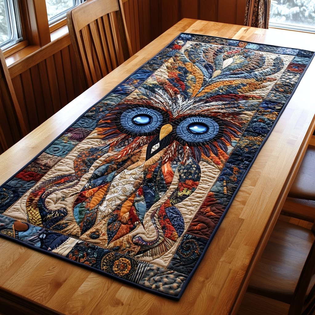 Forest Owl Table Runner